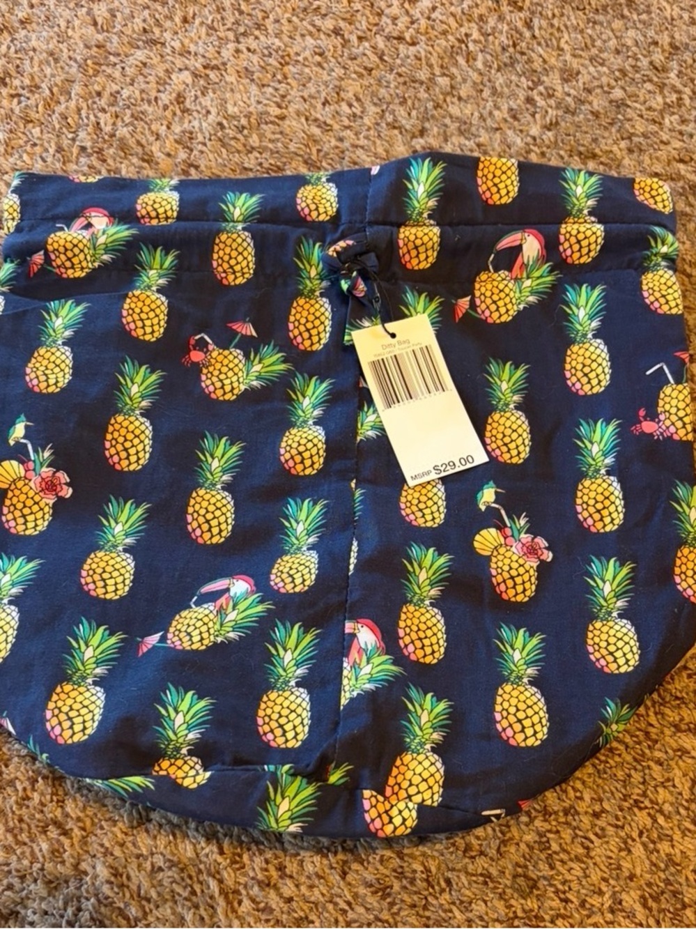 Vera Bradley Ditty Bag in retired “Toucan Party print. BNWT